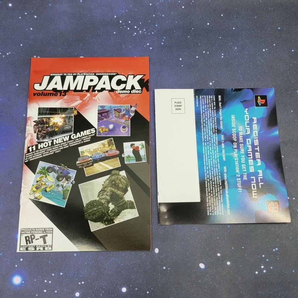 Jampack Volume 13 (Sony PlayStation 2) Video Game Demo Disc CIB